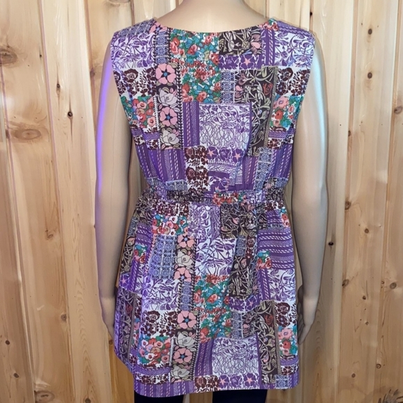 Oh Baby by Motherhood Maternity Cotton Top XL - Picture 5 of 7